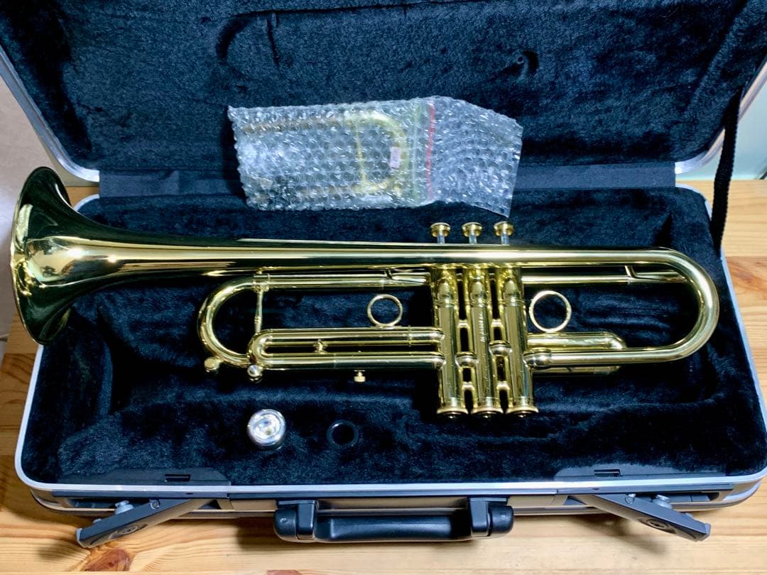二*悟様 【美品】キャロルブラス ゾロ トランペット本体 ゴールド 未使用に近い