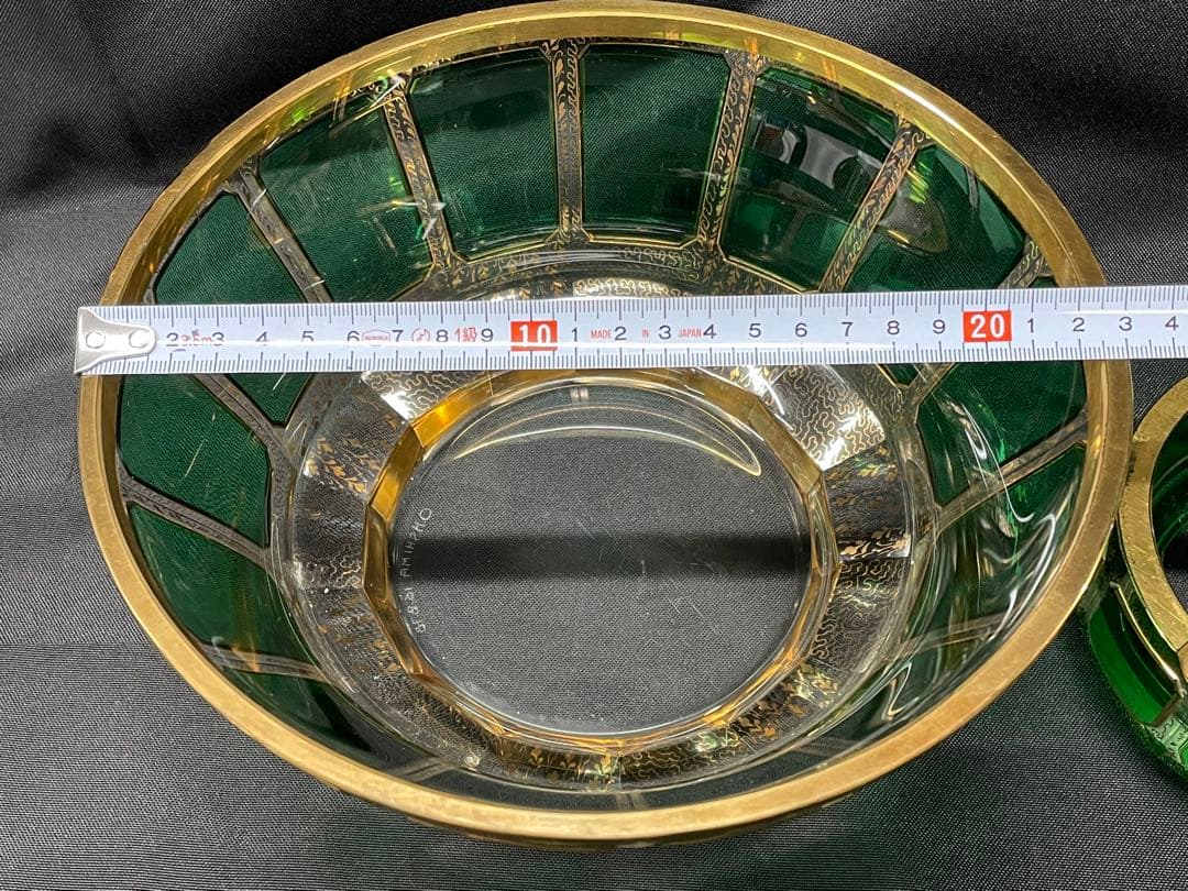 【USED】ヴェネツィアンガラス ? ベネチアンガラス ? ボウル　灰皿