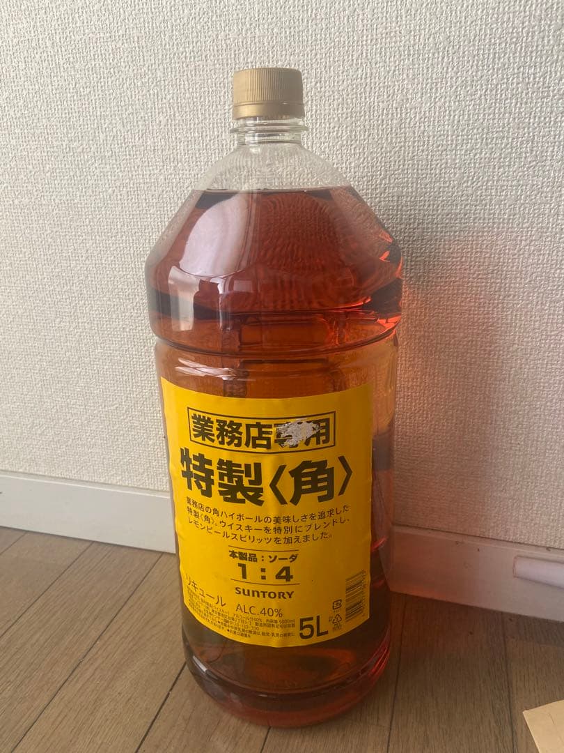 サントリー特製角 5L 40%