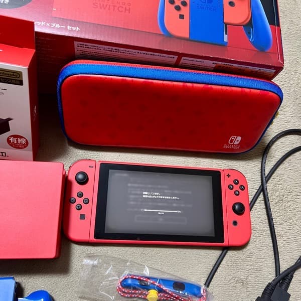 Nintendo Switch マリオレッド×ブルーセット 本体 + プロコン