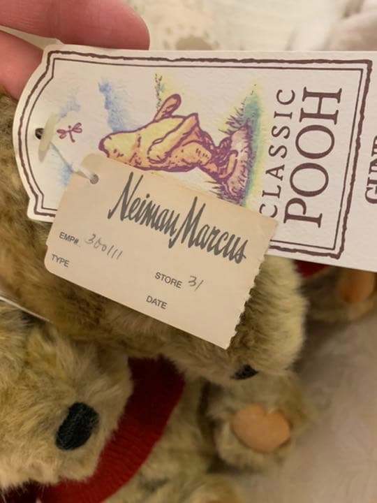 ぬいぐるみ CLASSIC POOH (GUND)