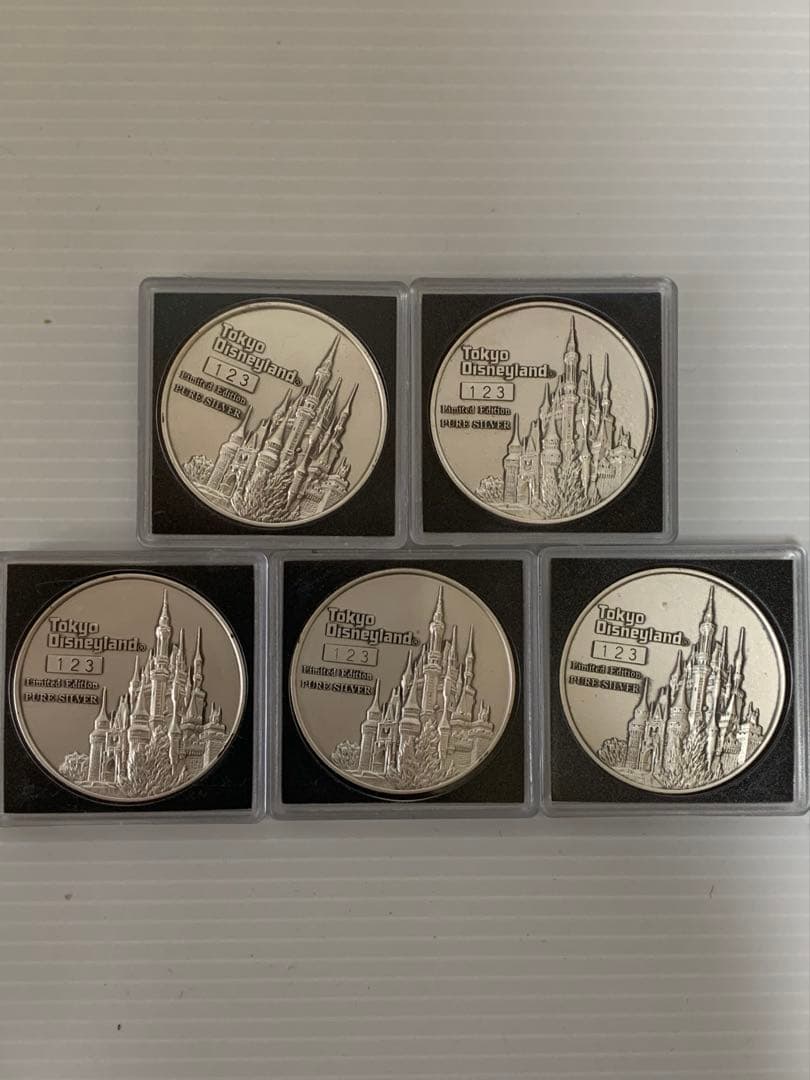 限定版500セット　純銀製メダルセット　ミッキーマウスムービーメモリーズ