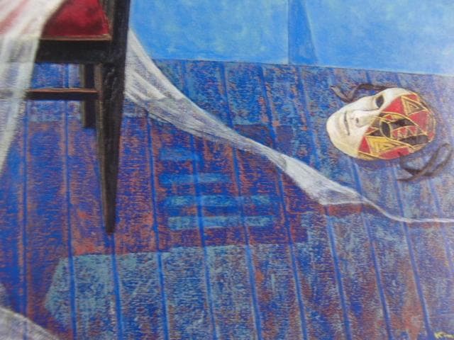 永井金四郎　「閑寂」、希少画集より、状態良好、新品高級額装付