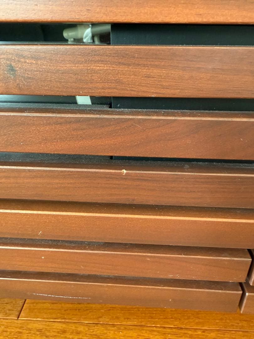 【ウォールナット材】テレビ台/テレビボード 210cm