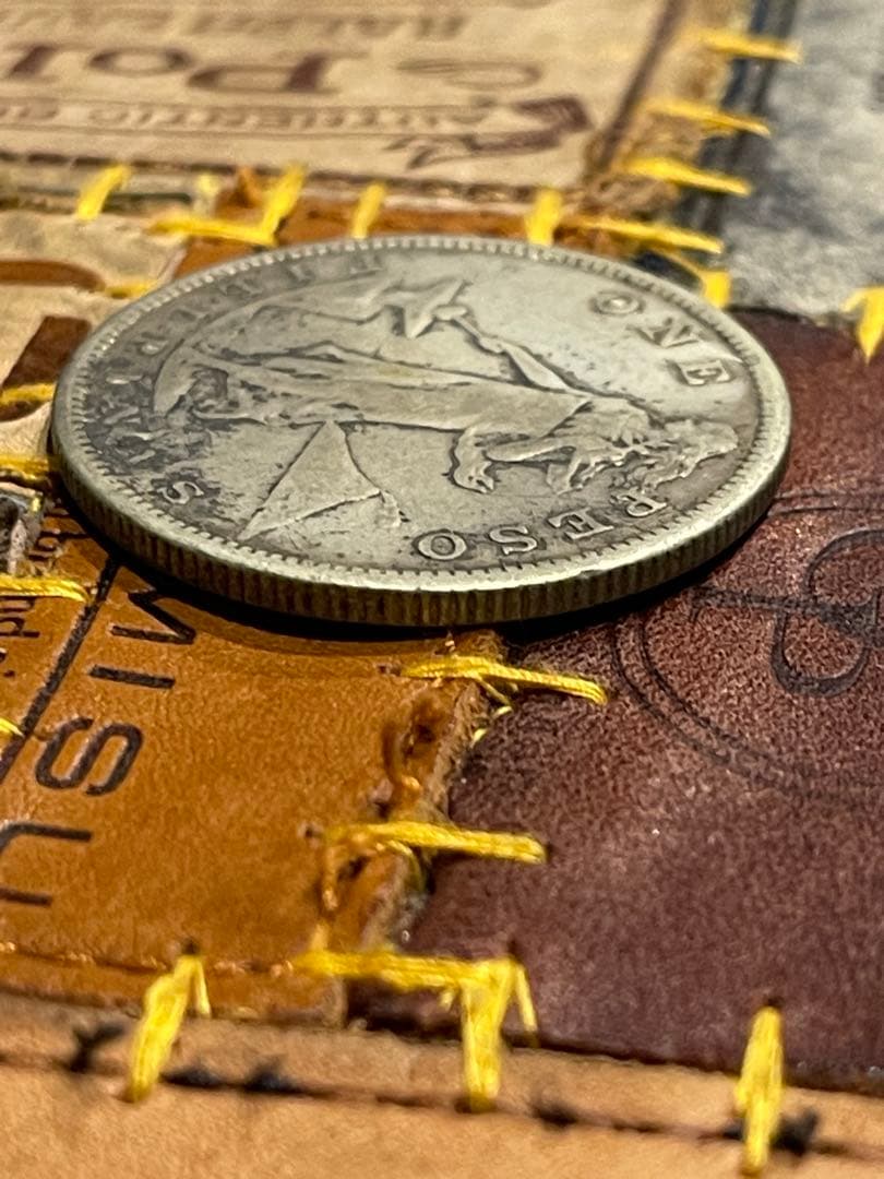 アメリカ領フィリピン 1908年　1ペソ　銀貨