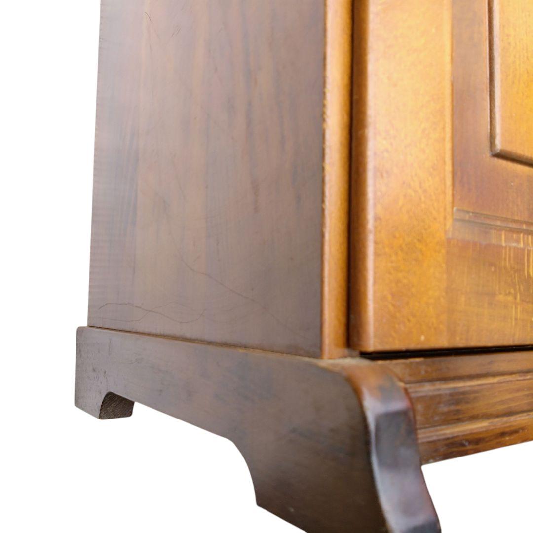 ☆美品！☆カリモク karimoku コロニアル　電話台 レトロ アンティーク調