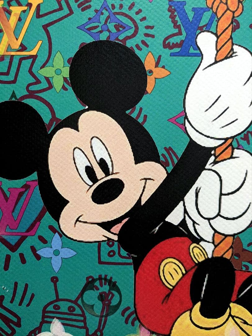 【star3】【額装セット】【DEATH NYC】ミッキー・マウス