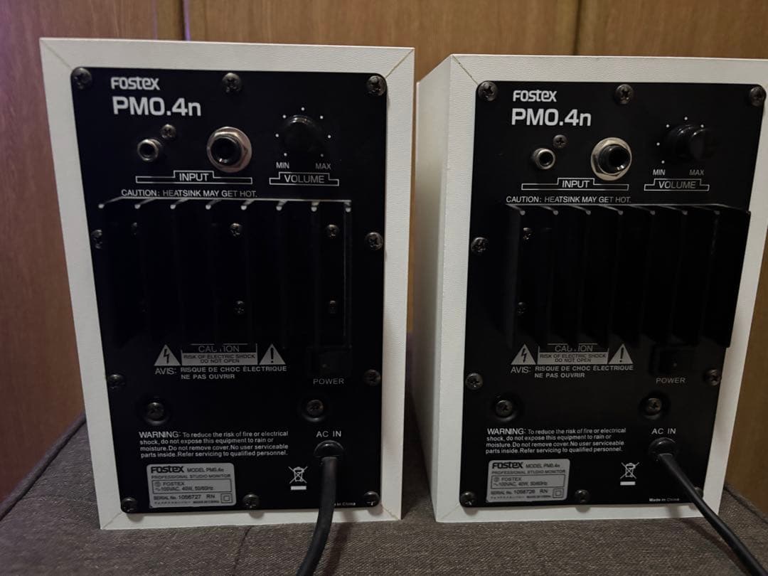 Fostex PM0.4n スタジオモニタースピーカー ホワイト