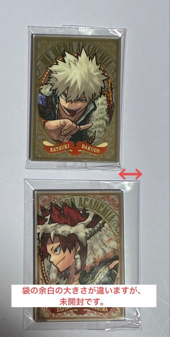 ヒロアカ　パブミラー風アクリルステッカーコレクション　ファンタジー　コンプセット