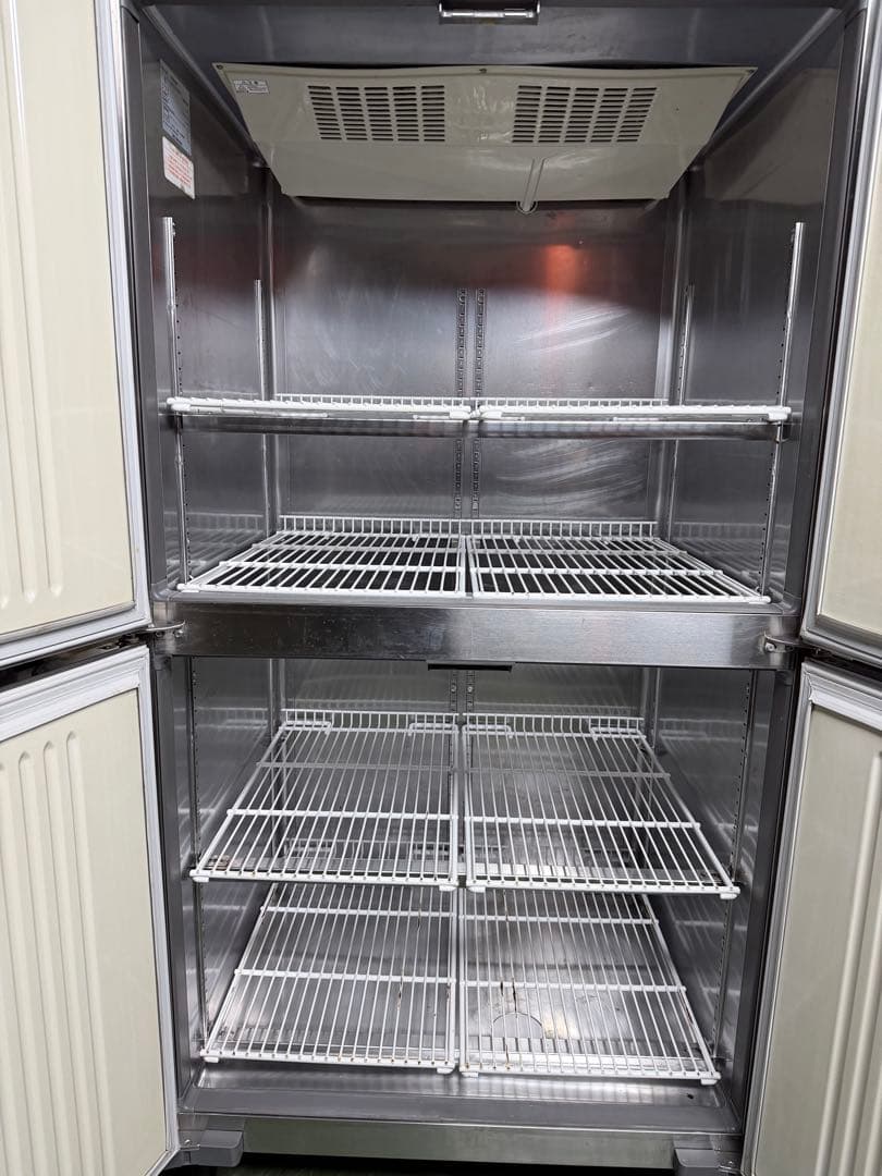 2007年 フクシマ縦型冷蔵庫 900x650x1940