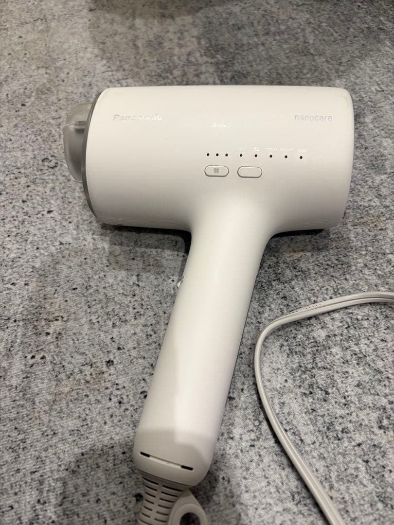 ジャンク品　Panasonic ヘアドライヤー EH-NA0J ホワイト