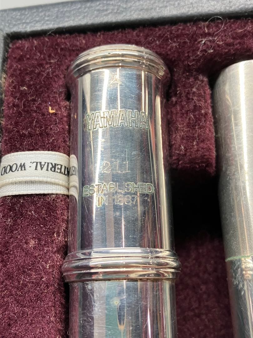 B0103） 廃盤 YAMAHA ヤマハ　211 フルート ケース付き