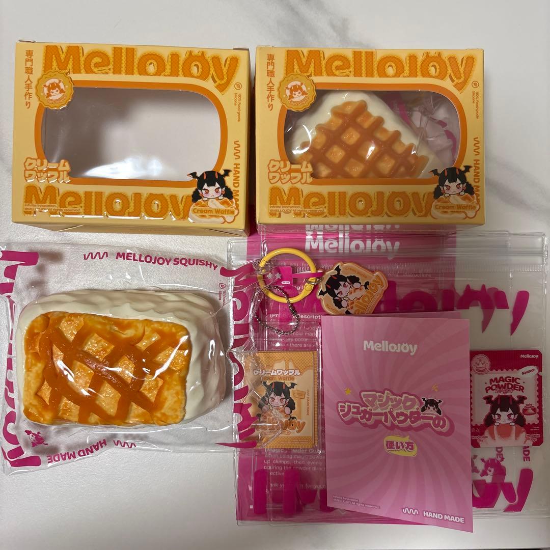 金*郎様 mellojoy メロジョイ クリームワッフル スクエア 三角