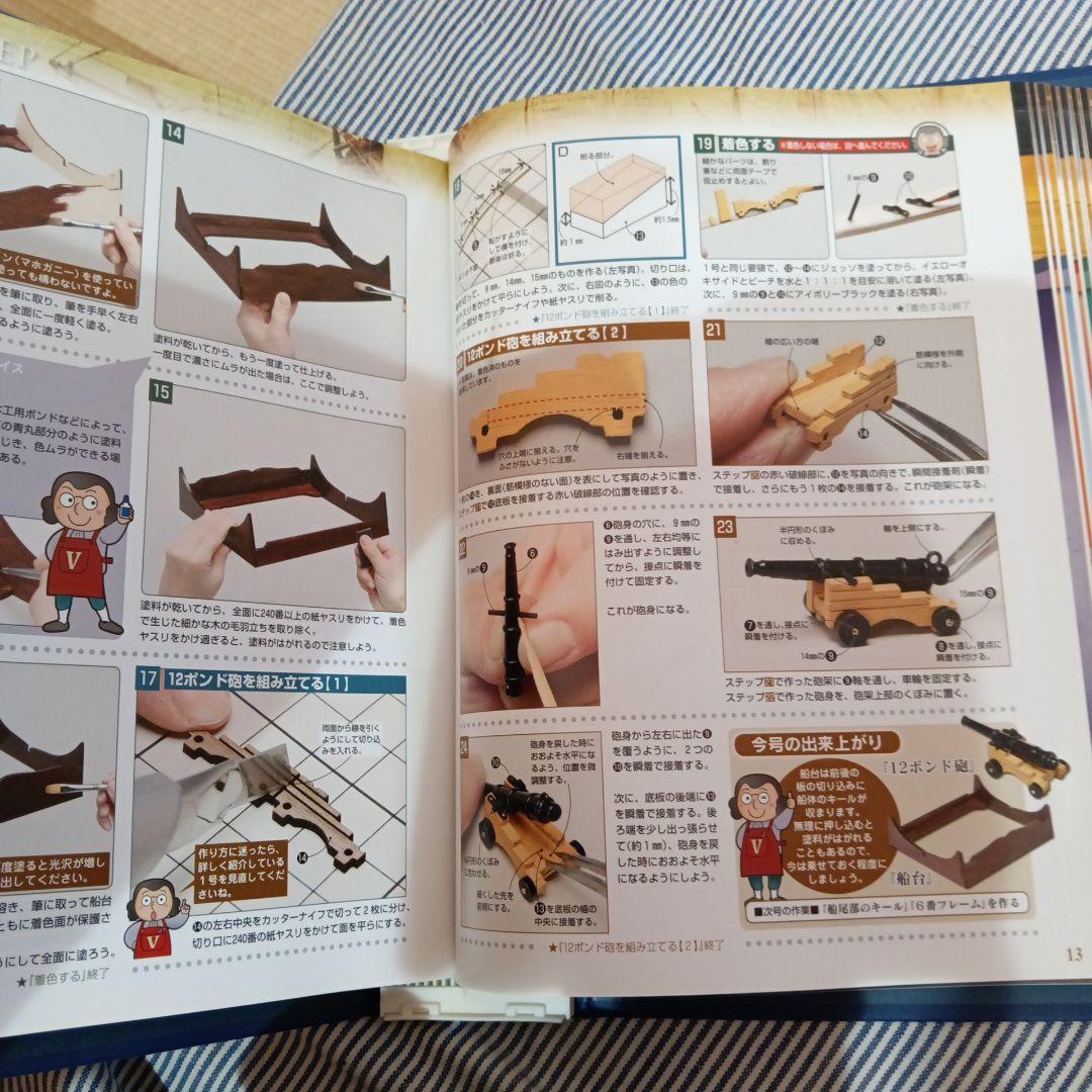 デアゴスティーニ②　HMS VICTORYを作る