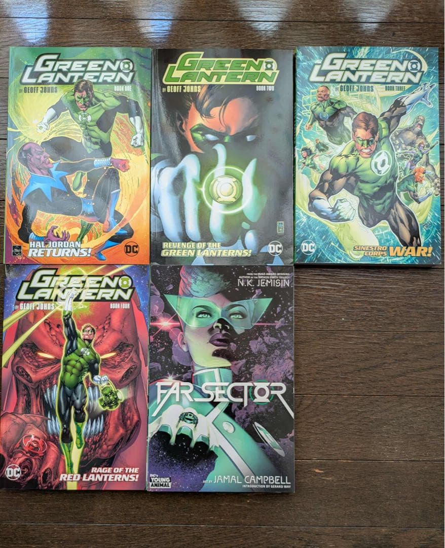 アメコミ Green lantern set