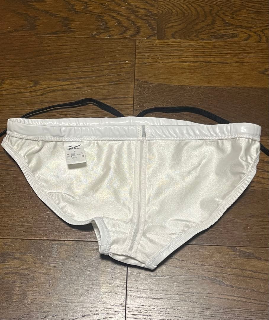 Mizuno 水球用水着 メンズ L ホワイト