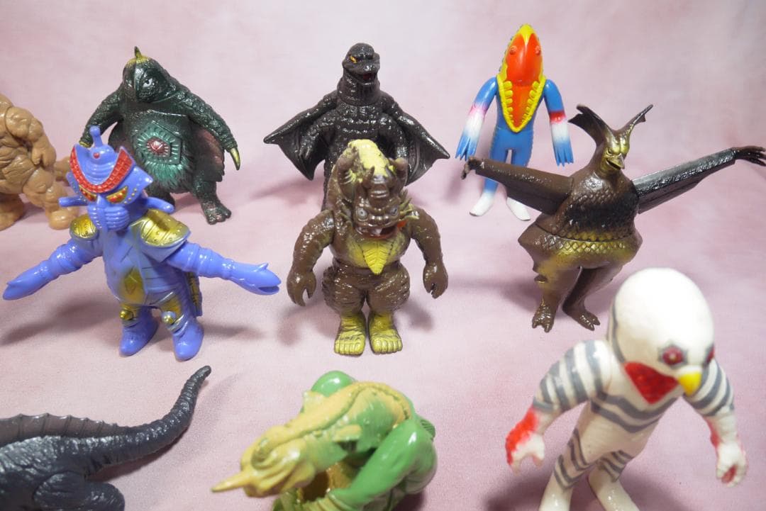 ウルトラ怪獣シリーズ　ガンダー・シーボーズほか　17体　1983　1989