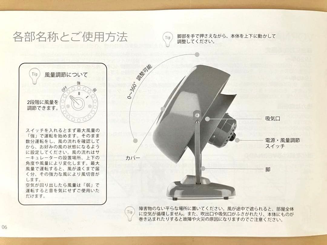 Vornadoサーキュレーター レトログリーン/VFANJR-JP