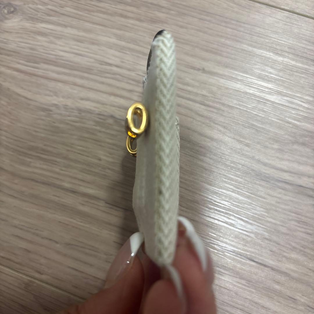 H型ゴールドピアス 収納袋付き