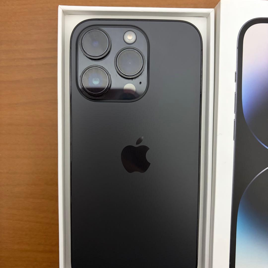 【美品】iPhone14Pro 256GBスペースブラック SIMフリー