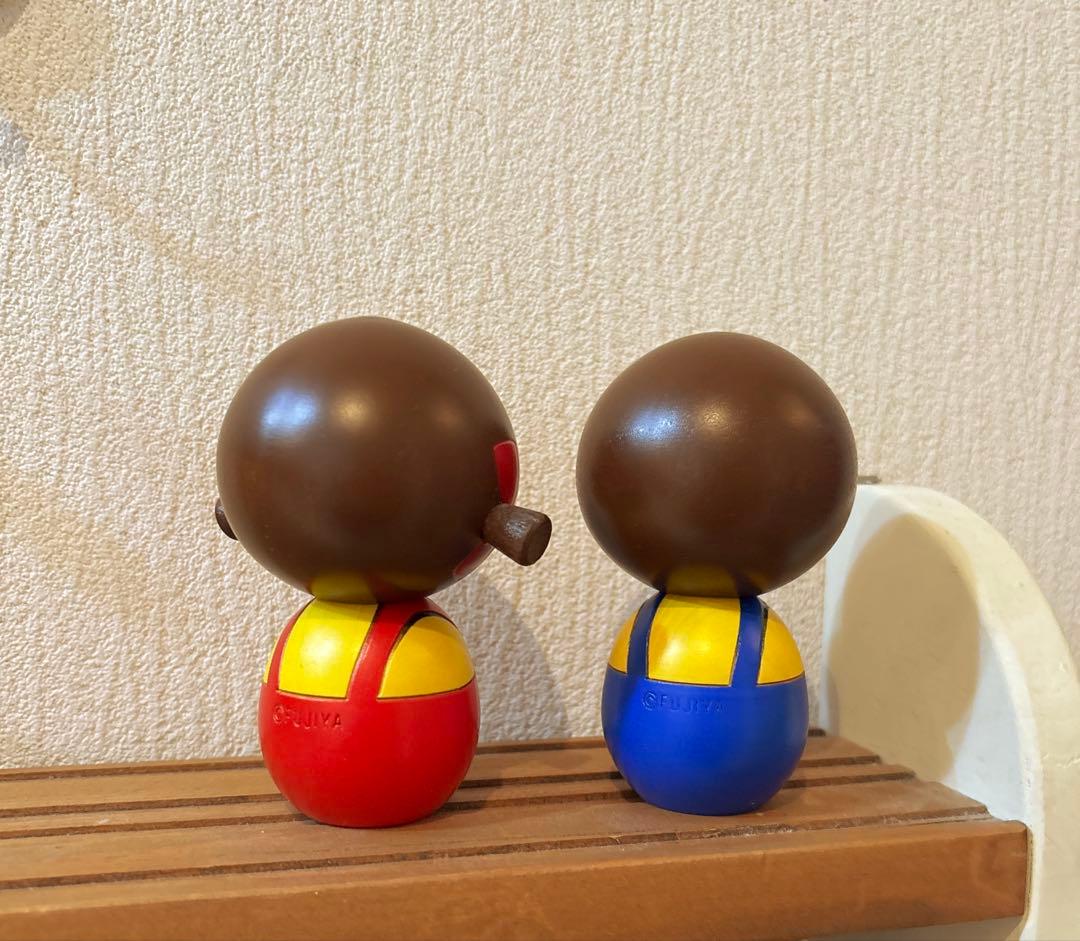 卯三郎　こけし　ペコちゃん　ポコちゃん　木製　箱あり