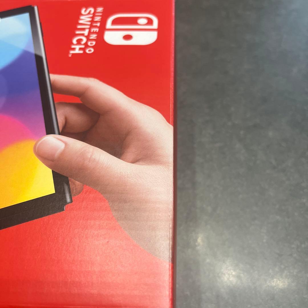 新品未使用Nintendo Switch 有機elモデル ネオン ホワイト