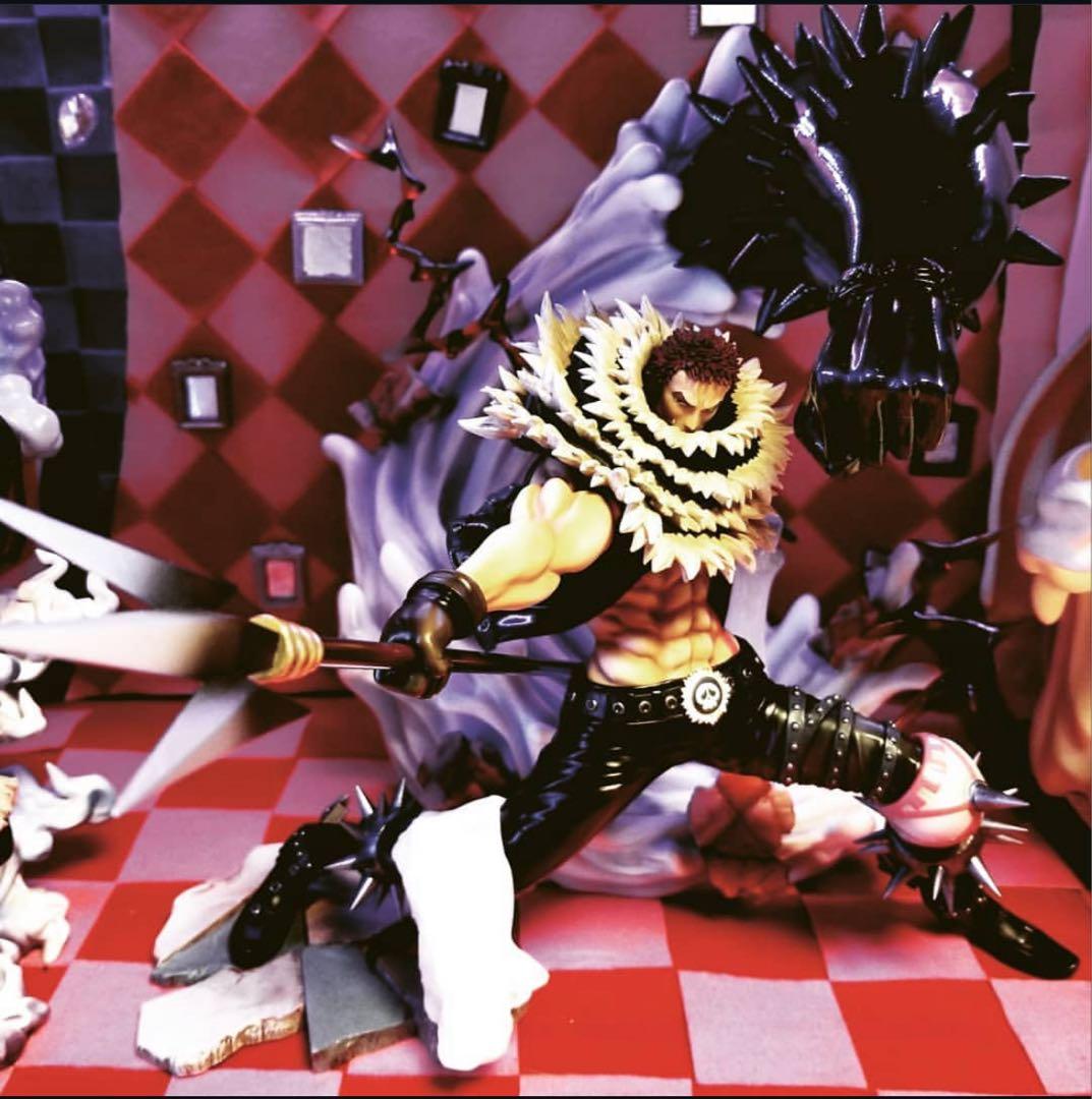 ワンピースPOP maximumカタクリと海外ジオラマ台座セットになります。