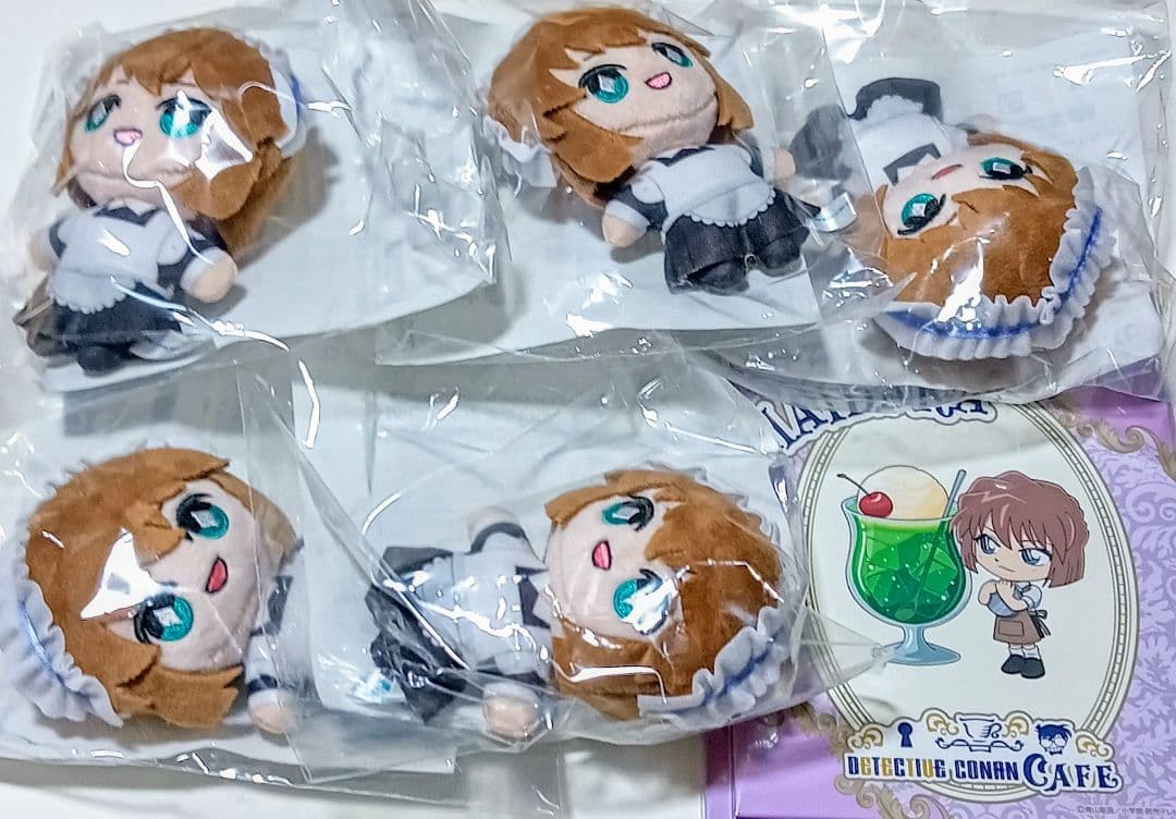 名探偵コナン セガラッキーくじ 執事喫茶シリーズ D賞+E賞 7点セット