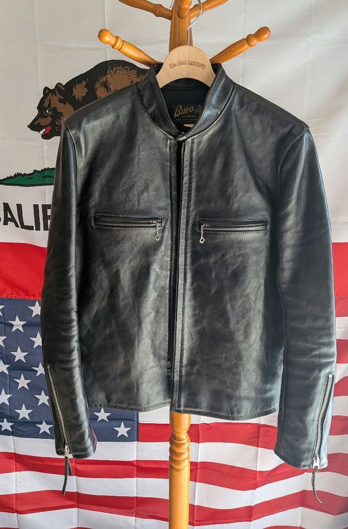 ザリアルマッコイズ ライダース Buco J-100 黒芯 38　極美品