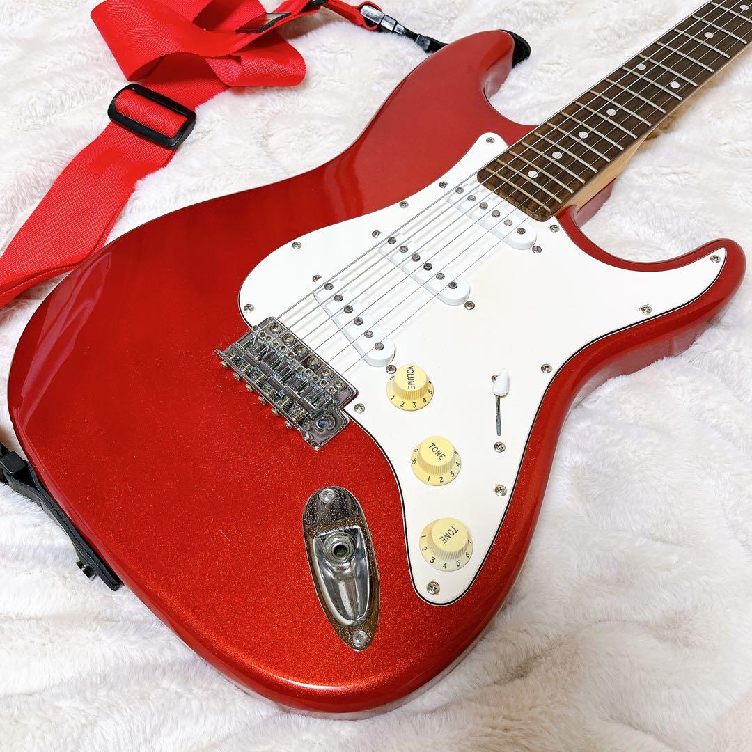 Legend レジェンド キャンディーアップルレッド ストラトタイプ