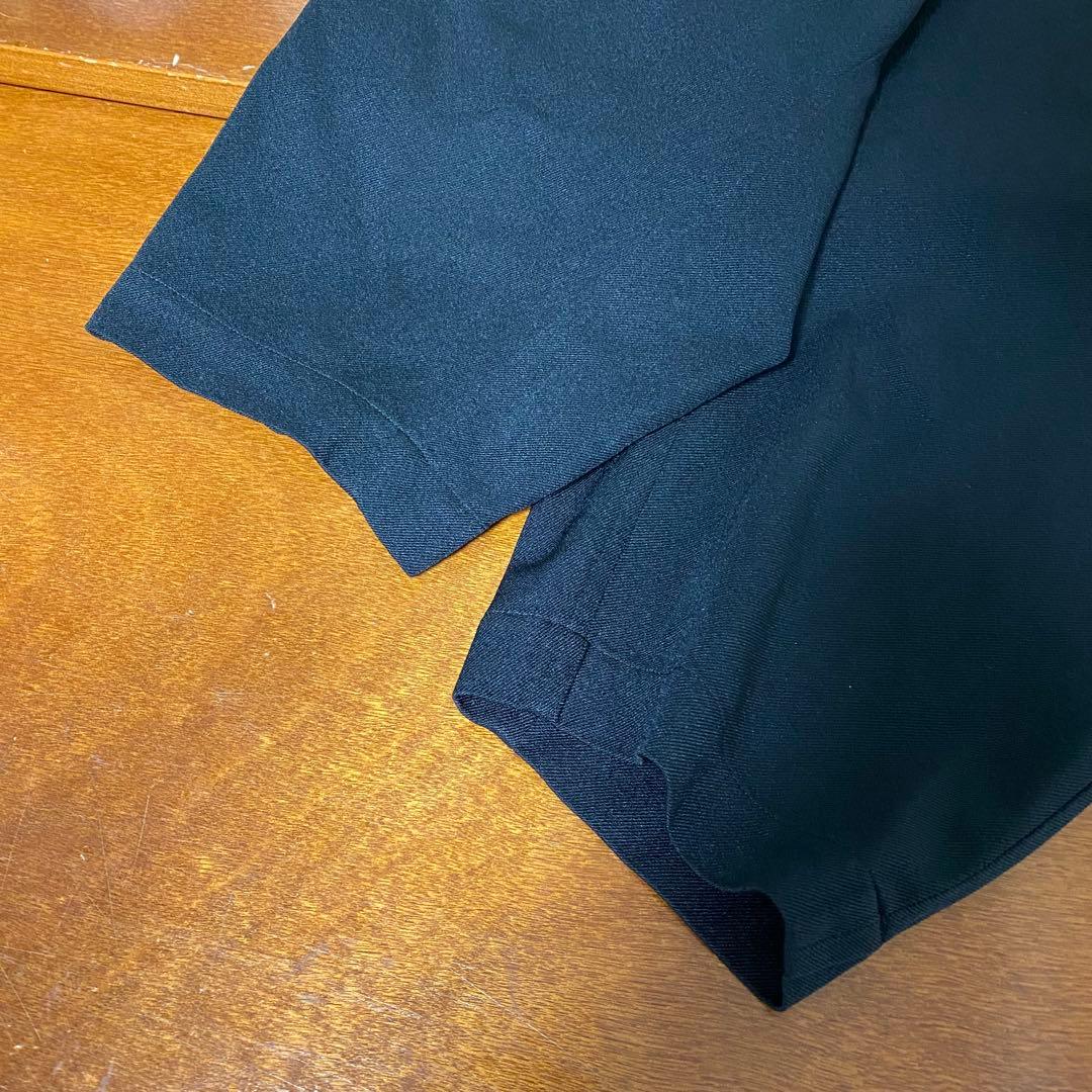 ブラックコムデギャルソン ポリエステル縮絨 ペンギンサルエルパンツ