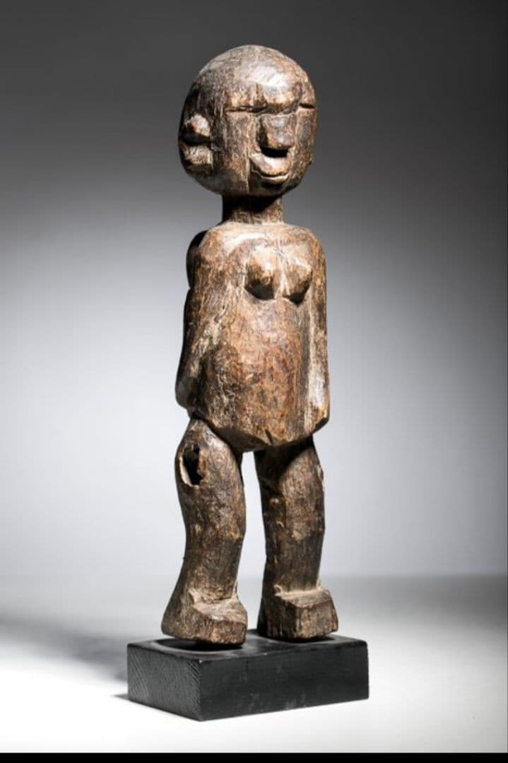 アフリカ トーゴ北部 母子像 プリミティブアート 木彫り 民間信仰