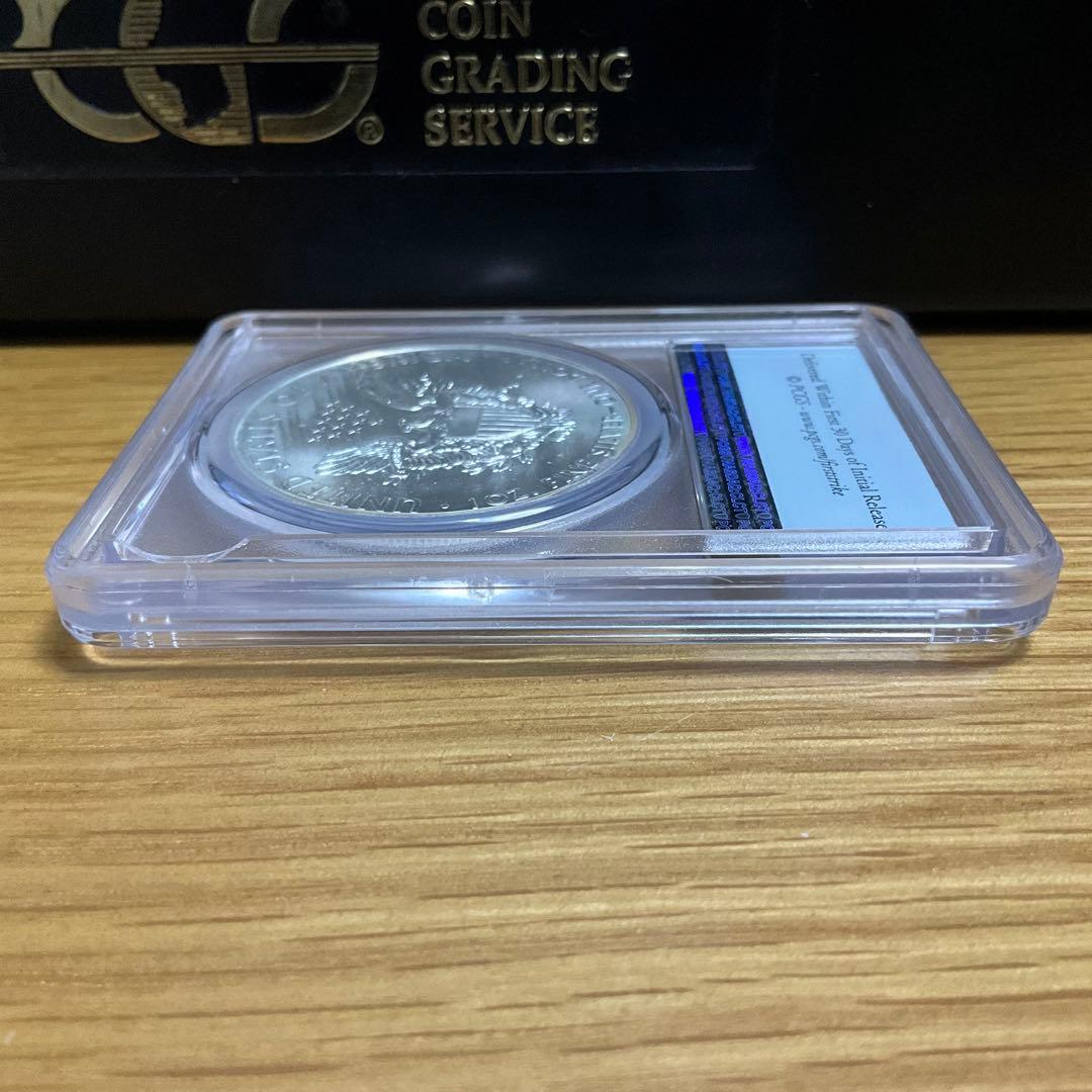【新品】Silver Eagleイーグル銀貨2016 PCGS MS70 30年