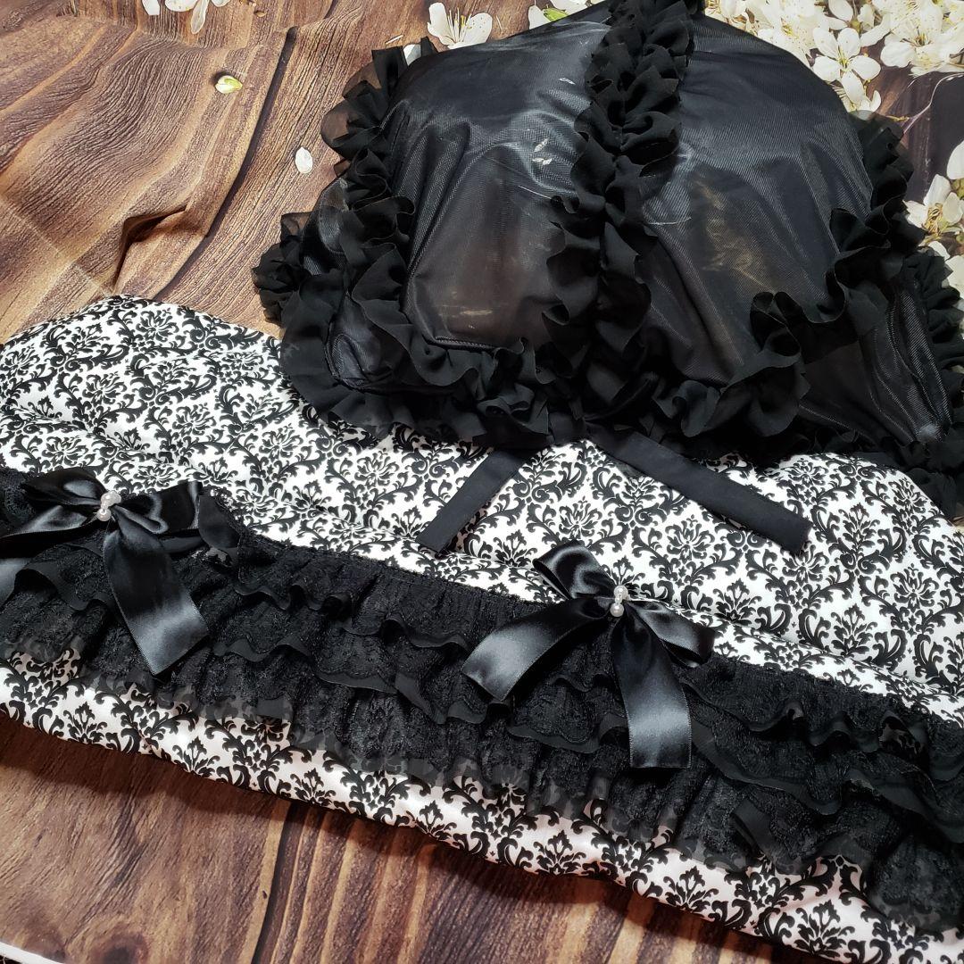 ペット用品　さっちんカートクッション　フードカバー　あごのせ　ハンドメイド