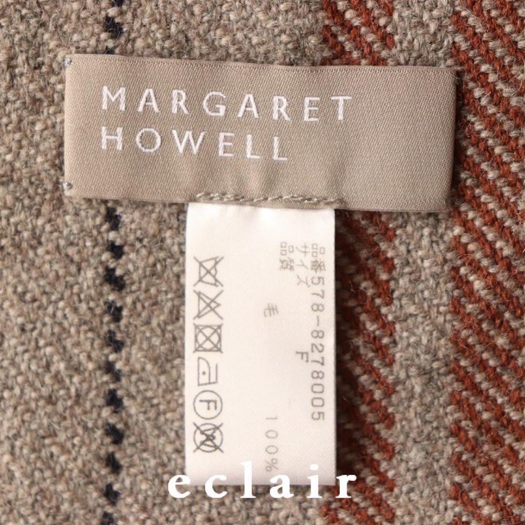 2018AW マーガレットハウエル×ミカヒロサワ ウールジャコメッティ スカーフ