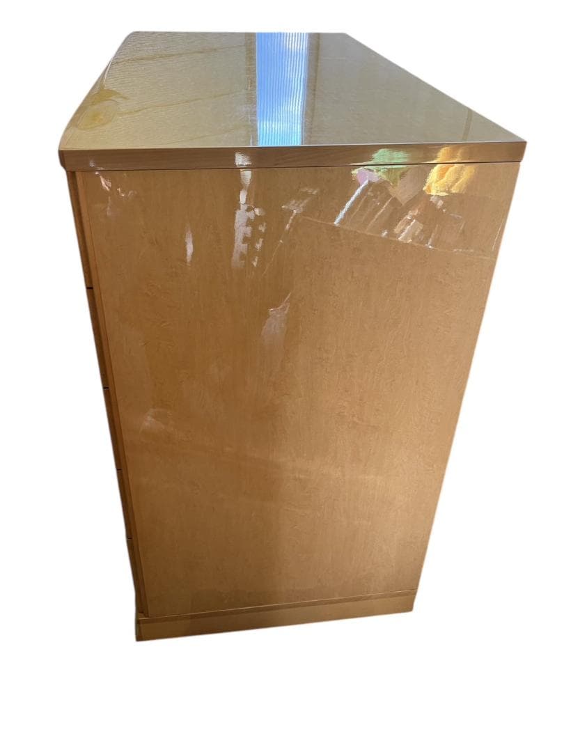 府中家具 松岡家具 IDC大塚家具 メープルシャンドール チェスト 美品