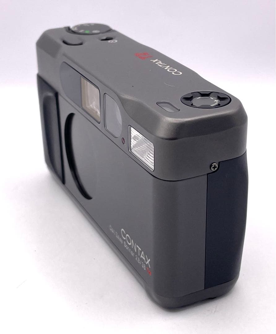美品　コンタックスcontax t2動作確認済　チタンブラック　おまけ付き