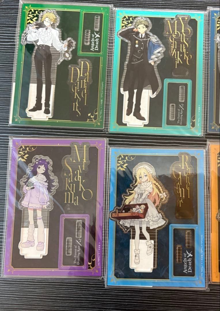 真田まこと展 殺戮の天使 霧雨が降る森 アクスタ全種 コンプセット
