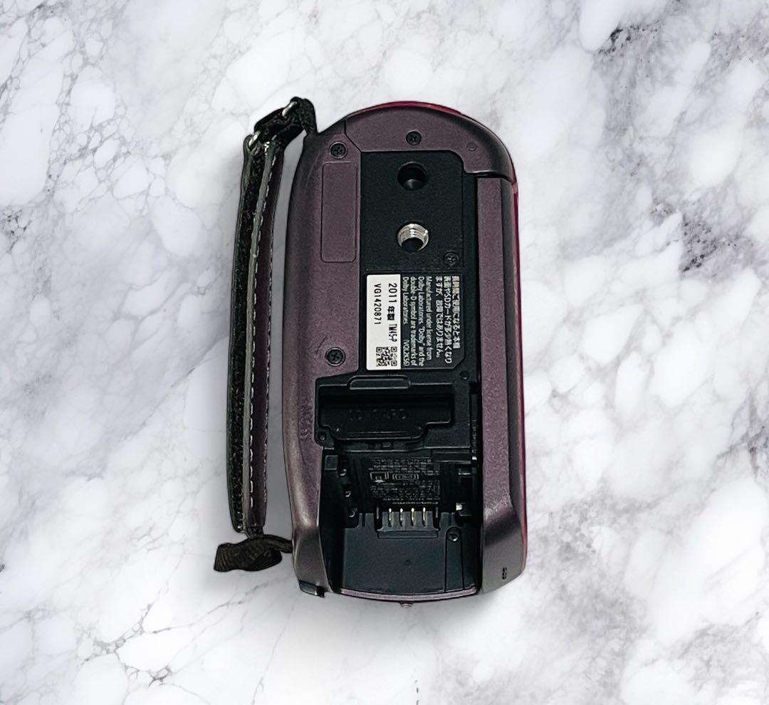 Panasonic HDC-TM45 ビデオカメラ ピンク色 バッテリー2個付