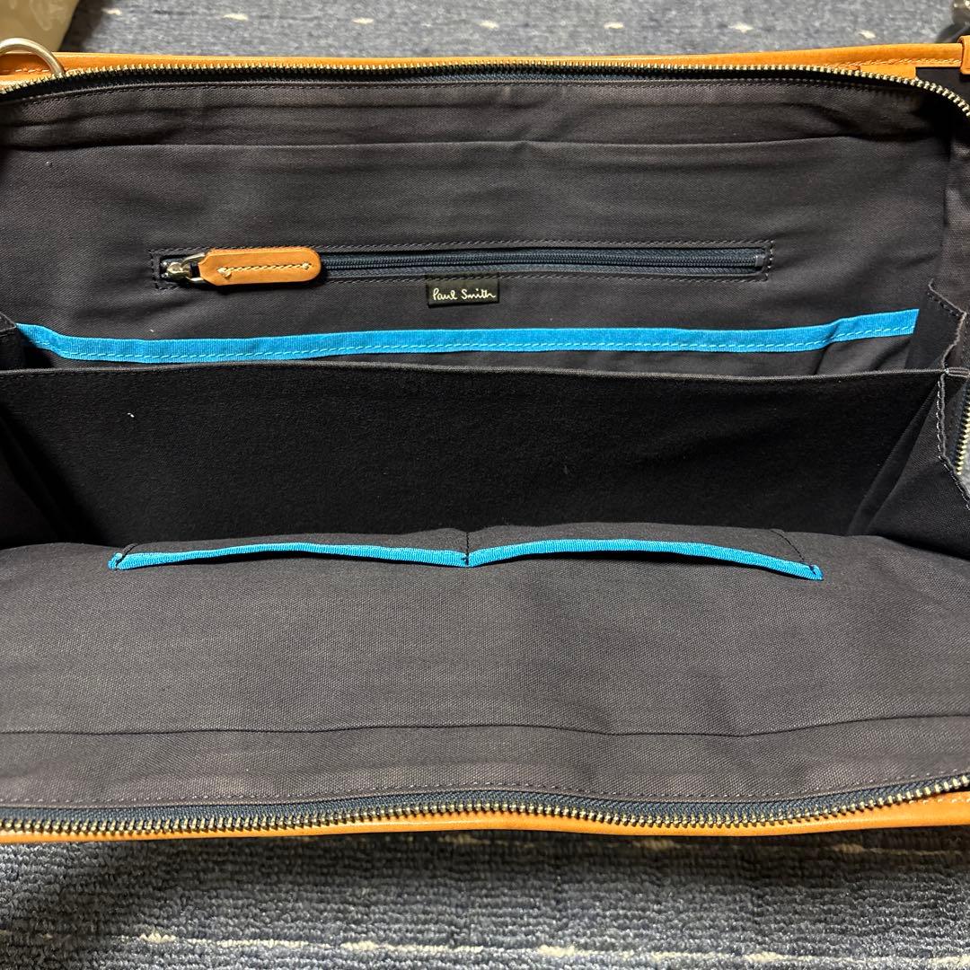 ◎ポールスミス　ビジネスバッグ　ブリーフケース　ナイロン　ブラック
