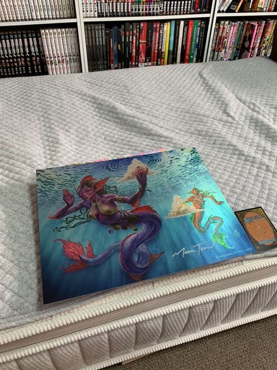 思案 Foil製サイン入りアートプレート