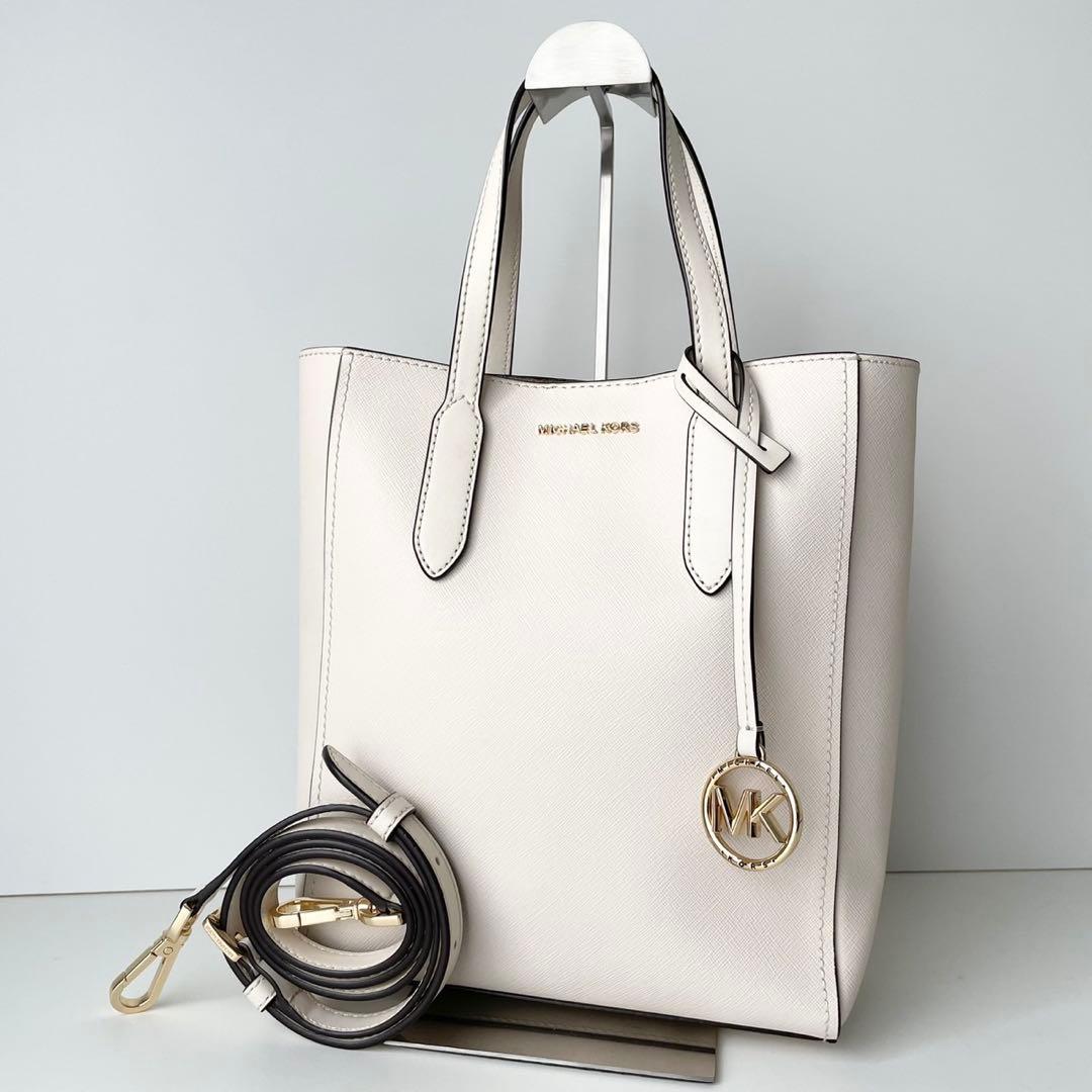 【極美品】MICHAEL KORS 2way ショッパー トート シンクレア