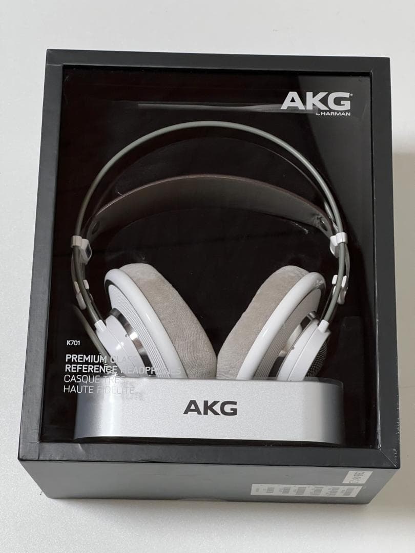 AKG K701 ヘッドホン 美品 純正箱あり イヤーパッド新品