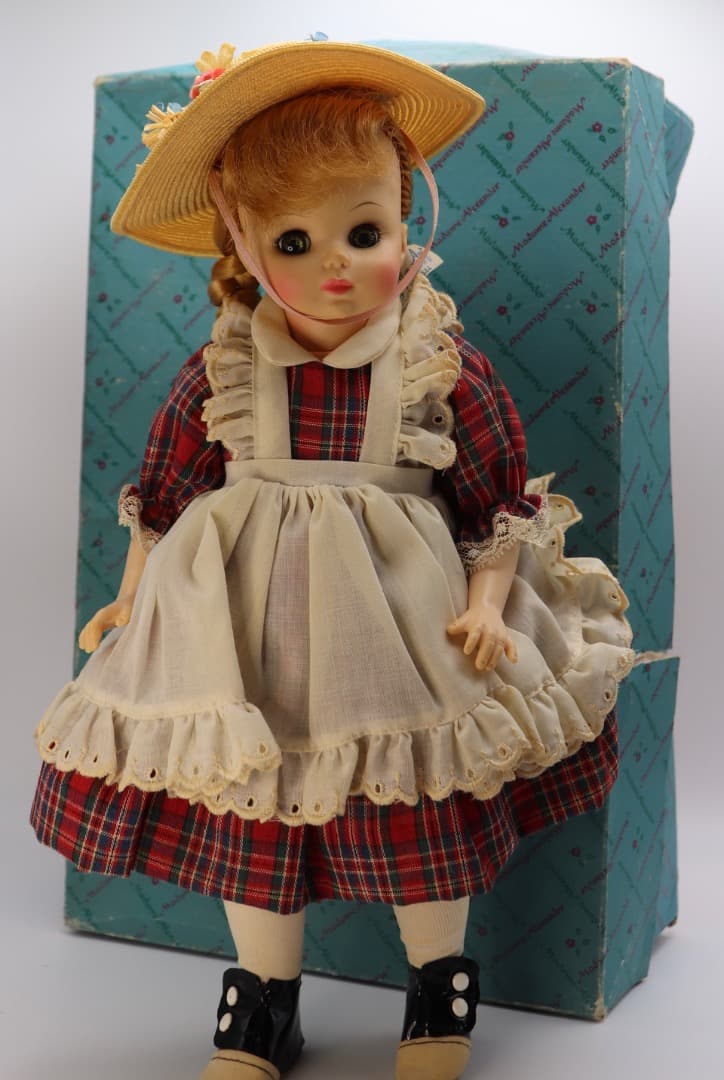 Mc GUFFY ANA マダムアレキサンダードール 金髪 麦わら帽子32cm