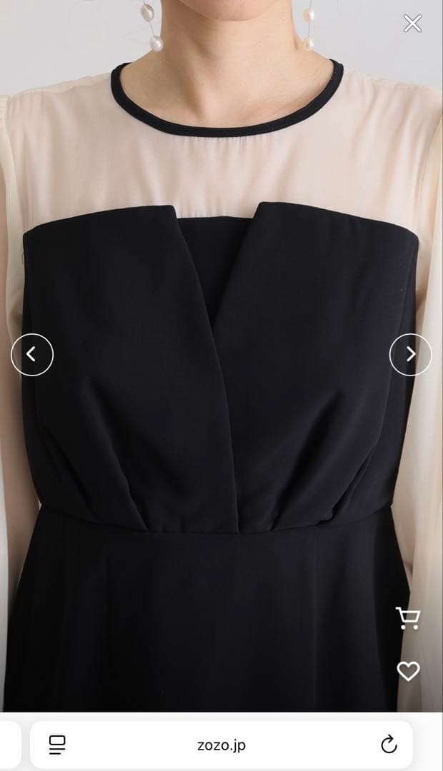 パーティードレス オケージョンドレス ビスチェ風