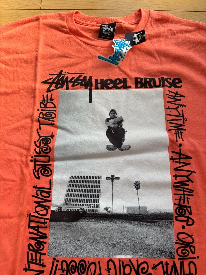 STÜSSY Heel Bruise フォトTシャツ XL タグ付