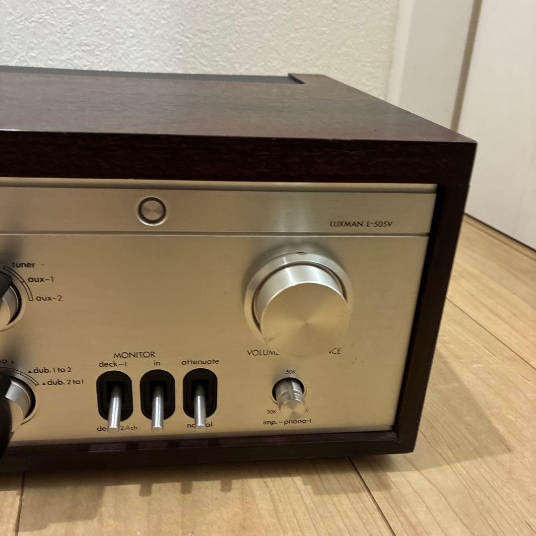 LUXMAN ラックスマン L-505V プリメインアンプ アンプ ジャンク