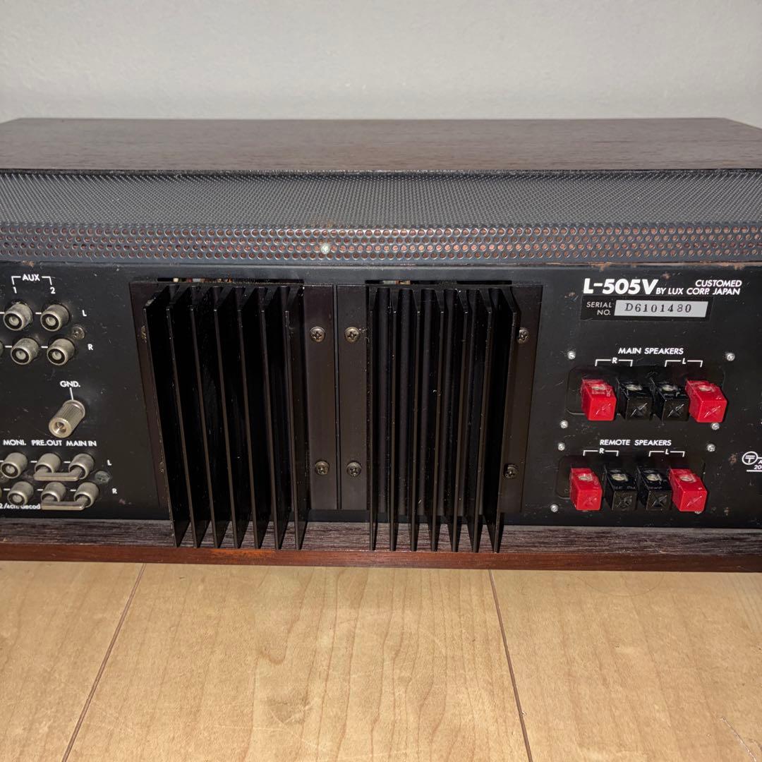 LUXMAN ラックスマン L-505V プリメインアンプ アンプ ジャンク