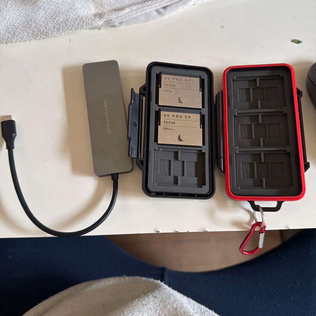 【URSA 12K撮影セット】 CFast512GB×2枚EFマウントVマウント