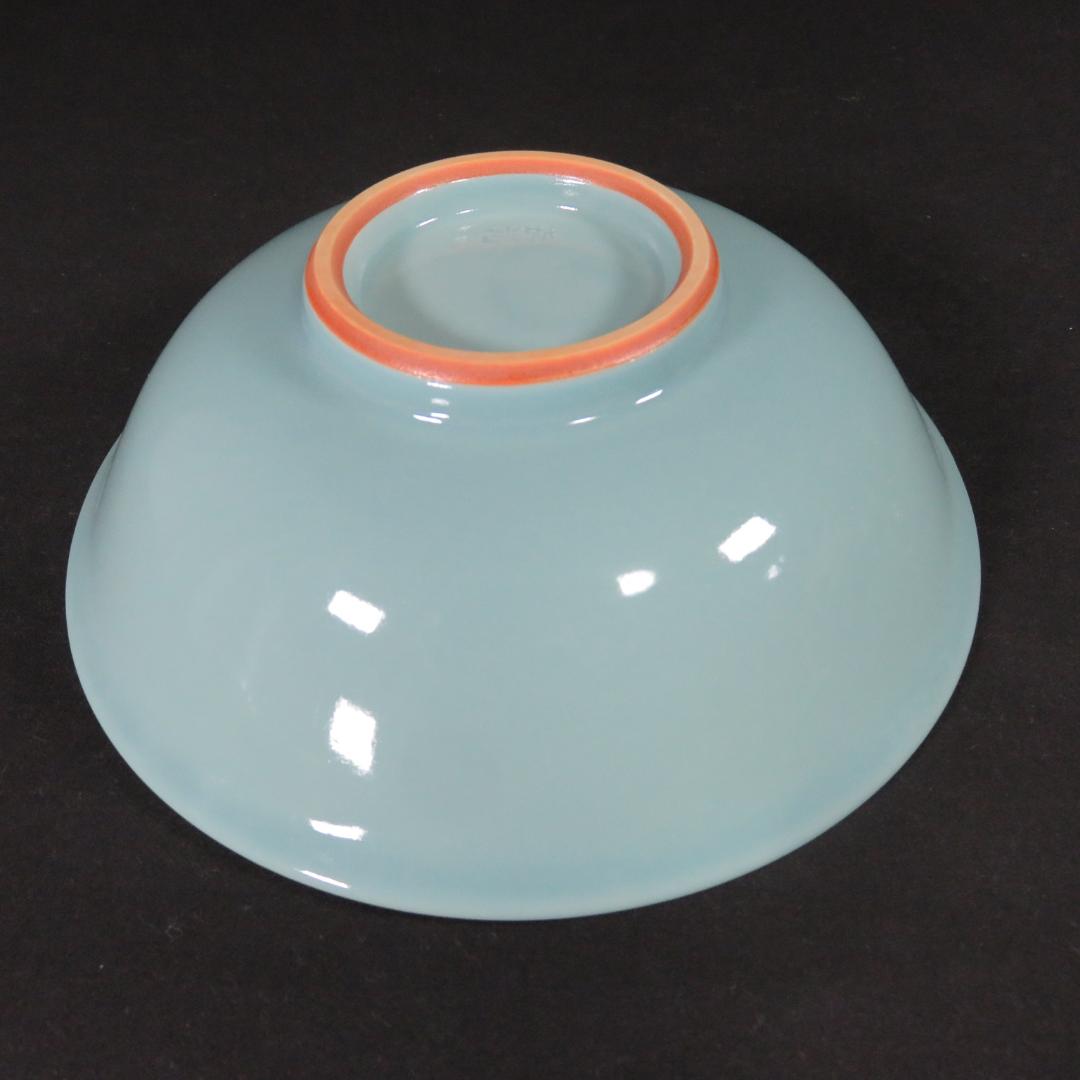 鉢 美品 森野嘉光 木箱 共箱 丼 青磁